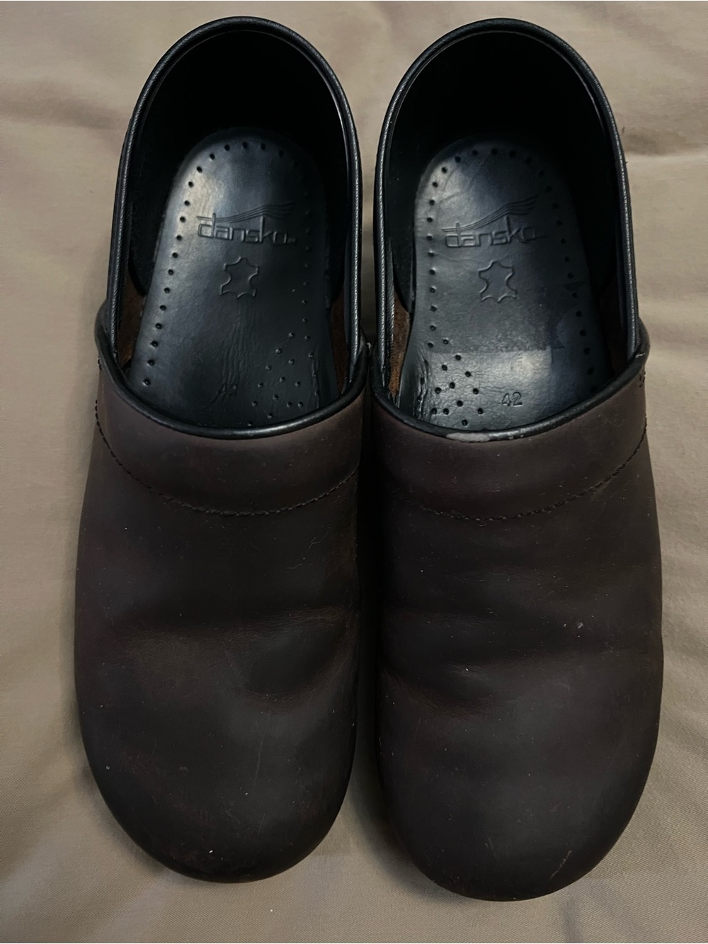 Dansko Women’s Brown Leather Clog